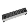 1581T6, Power Outlet Strips Power Outlet Strip IEC 6-Outlet 13.5" view 1