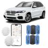 Hongtop H Hidden GPS Tracking Devices, 2PCS Real Time GPS Tracker Work with Find My (iOS Only), Hidden Car GPS Tracker with Magnetic Waterproof Case, No Monthly Fee Car Tracker, Black view 1