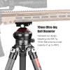 70mm Low Profile Tripod Ball Head,Ballhead for Hunting,Load 88.2lb(40KG), 2523 view 3