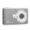 2.4 Inch Digital Camera, 4K 50MP Kids Camera, Point and Shoot Camera with 16X Digital Zoom, Compact Camera for Travel, Kids Teens (No Memory Card) view 1
