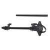 Fish Finder Bracket Dual 360 Rotation Ball Mount, Fish Finder Mount Base Plate with 18.7in 15.7in Long Arm Marine Electronic Mount Marine Electronic Mount for Humminbird Raymarine view 1