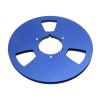 3 Hole Empty Tape Reel, 1/4 10.5 Inch Aluminum Alloy Take up Reel, Universal Opening Machine Part for Pioneer, Sound Tape Take up Reel, Heavy Duty & Long lasting (Blue) view 1