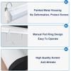 16:9 Projector Screen Pull Down Movies Screens, 4K HD 3D Ceiling Mount Portable Projection Screen for Indoor Movie Home Theater Office(72in/165cm) view 4