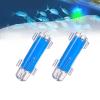 LED Underwater Fishing Light, 2PCS Deep Drop LED Light Attractants, IP68 Waterproof Flashing Attractive Bait Lure Lamp,4000+ Hours Lifespan view 1