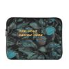 Custom Name Photo 13-14 Inch Cute Laptop Case Blue Black Strawberry Personalized Case with Zipper for Laptop Computer funda para view 1