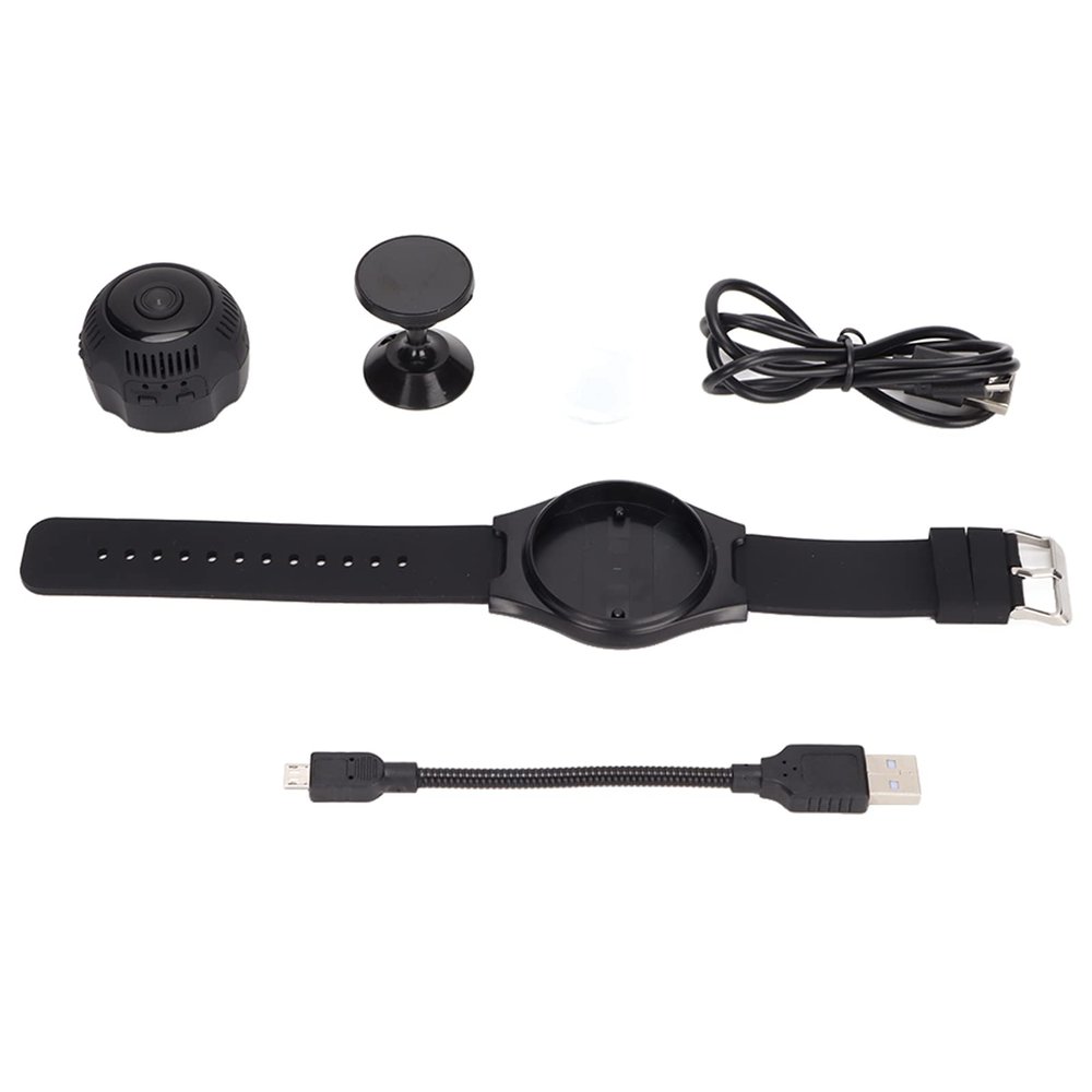 Ylwxzenith X7 Mini Camera 1080P, Portable Digital Camera with Mute Infrared Night, Automatic Detection for Home Security, Supports up to 128GB Memory Card, Easy to Use for Android and