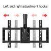 Adjustable Ceiling TV Mount Bracket, Monitor Bracket, TV Lift, Fits 37-85inch TVs, Max VESA 600x400mm, with Loading 176 Lbs view 4