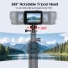 Mechrig Tripod Mount Adapter Conversion Kit for Insta360 X4 X3/DJI Osmo Pocket 3/Gopro Hero,2pcs 1/4" Camera Mount Adapter for Tripod,Selfie Stick,Stabilizer & Action Gear view 2