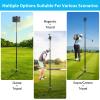 PrecisionMaster Golf Tripod - Heavy Duty Aluminum Base with iPad Pro Compatible, 52" Adjustable with Magnetic Mount, Golf Swing Analysis, Ideal for Golfers, Beginners view 4