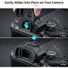 MOSTOS ; Brings Superior || EP11 - Eyepiece Eyecup || Camera Eyepiece Eyecup Viewfinder for Sony A7III A7II A9 A7S A99II A58 A7 A7R IV A7RIII A7SII and Other Camera's view 3