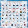 100Pcs Waterproof Hockey&Ski Stickers, Waterproof Sport Sticker for Water Bottle Laptop Phone Cases Planner Skateboard Luggage Helmet Party Favor Decor, Ideal for Adults Teens Teacher Rewards view 4