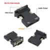 ACGTUY HDMI-Compatible to Converter with 3.5mm Cable Compatible with The PC TV Monitor Projector 1080P Female to HD Male Adapt(with Audio Cable1) view 3