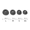 4Pairs Silicone Ear Tips Fit for JBL Live Buds 3 Earbuds Eartips Fit for JBL Live Beam 3 Headphone Ear Cap Cover Earbuds Earplugs(Black) view 4