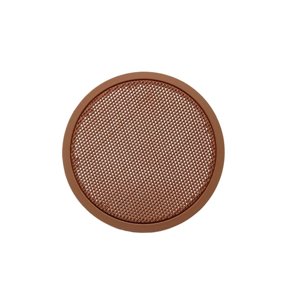 DEVFGTQA LHD RHD Interior Door Front Rear Woofer Horn Sound Loudspeaker Grid Cover Compatible X5 X6 X3 X4 5GT E70 E71 E72 F25 F26 F07(Woofer Cover Moka)