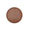 DEVFGTQA LHD RHD Interior Door Front Rear Woofer Horn Sound Loudspeaker Grid Cover Compatible X5 X6 X3 X4 5GT E70 E71 E72 F25 F26 F07(Woofer Cover Moka) view 1