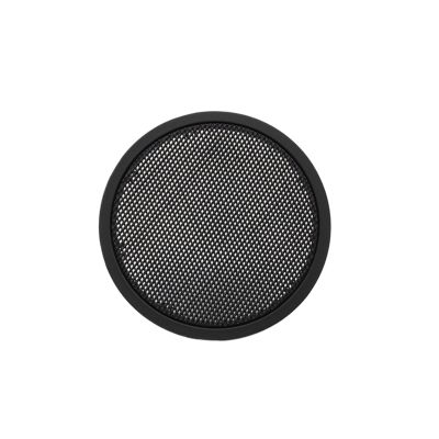 DEVFGTQA LHD RHD Interior Door Front Rear Woofer Horn Sound Loudspeaker Grid Cover Compatible X5 X6 X3 X4 5GT E70 E71 E72 F25 F26 F07(Woofer Cover Black)