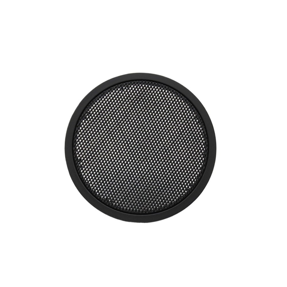 DEVFGTQA LHD RHD Interior Door Front Rear Woofer Horn Sound Loudspeaker Grid Cover Compatible X5 X6 X3 X4 5GT E70 E71 E72 F25 F26 F07(Woofer Cover Black)