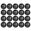 20pcs NFC Stickers 125KHz Anti Interference ID Phone NFC Sticker for Access Control Home Assistant (Black) view 1