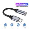 ACGTUY USB Type C to 3.5mm AUX Adapter Type-c 3 5 Jack Cable Headphones Cable Converter Compatible with The 15 S24 S23 view 2