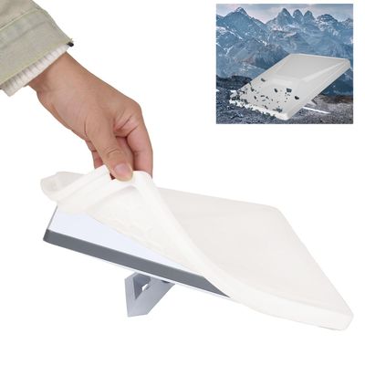 for Starlink Mini Silicone Cover IP67 Waterproof, Anti-Drop Protector for Camping/RV Snug Fit, Signal-Friendly (White)