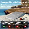 for Starlink Mini Silicone Cover  IP67 Waterproof, Anti-Drop Protector for Camping/RV  Snug Fit, Signal-Friendly (White) view 3
