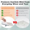 for Starlink Mini Silicone Cover  IP67 Waterproof, Anti-Drop Protector for Camping/RV  Snug Fit, Signal-Friendly (White) view 4