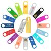 Custom Engraved Metal USB Drive, Premium Personalized Flash Drive for Business Gifts, Corporate Branding, Events and Promotions, Elegant Souvenir with Optional Custom Gift Box (32GB,100PCS) view 3