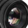 35mm Camera Lens F1.6 Large Aperture C Mount Manual Center for Mirrorless Camera, Sturdy Portable Alloy Construction, MC Multi Layer Coating, 12 Aperture Blades view 4