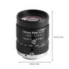 FUZHUI CCTV HD 12mm 5MP Manual Aperture Lens, 2/3 C Mount Security Camera Lens, Adjustable Iris for Clearer Pictures, Low Distortion, High Compatibility view 4