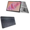 BoxWave Keyboard Compatible with Lenovo Tab Plus - SlimKeys Bluetooth Keyboard, Portable Thin with Chiclet-Style Keys - Jet Black view 1