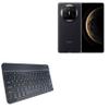 BoxWave Keyboard Compatible with Huawei Mate X6 - SlimKeys Bluetooth Keyboard, Portable Thin with Chiclet-Style Keys - Jet Black view 1