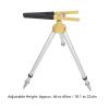 Aluminum Alloy Adjustable Survey Tripod Stand for Total Station - Lightweight, Sturdy, 46-60cm Height Range, Ideal for Expert Use view 4