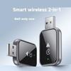 2025 ZESOZ New Mini Wireless CarPlay Adapter, 2-in-1 Android Auto Compatible, Mini Plug and Play Converter view 2
