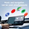 2025 ZESOZ New Mini Wireless CarPlay Adapter, 2-in-1 Android Auto Compatible, Mini Plug and Play Converter view 4
