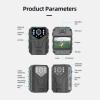 4K Body Wearable Camera with Night, Back Clip Design for Easy Carrying, HD Video Recording, Motion Detection, Loop Recording, Up to 128G Memory Support view 2