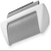 TOA Electronics H-1 EX Interior Design Speaker, 2-Way, High-Fidelity Sound, Wide Coverage, Modern Design, Fire-Rated ABS Enclosure view 1