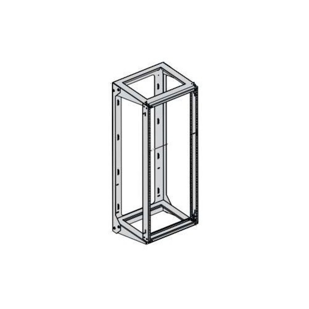 Eaton Electrical - SB708192412FB - Eaton Swing Gate Wall Mounted Equipment Rack - for LAN Switch, Patch Panel - 10U Rack