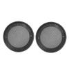 beler 2Pcs 6.5" Round Car Speaker Grille Mesh Cover Woofer Guard Protector Decorative Circle view 1