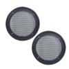 beler 2Pcs 6.5" Round Car Speaker Grille Mesh Cover Woofer Guard Protector Decorative Circle view 2