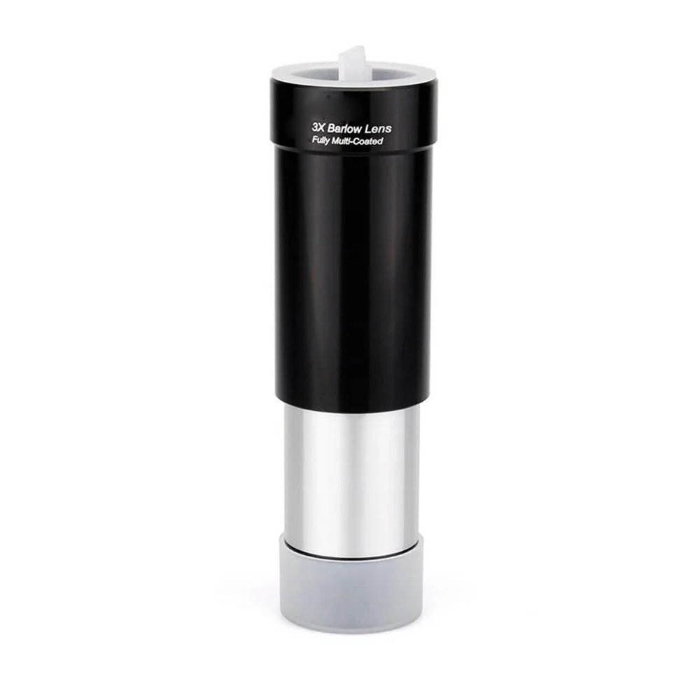 1.25 Inch 3X Barlow Lens Extended Length Astronomical Telescope Eyepiece Accessories