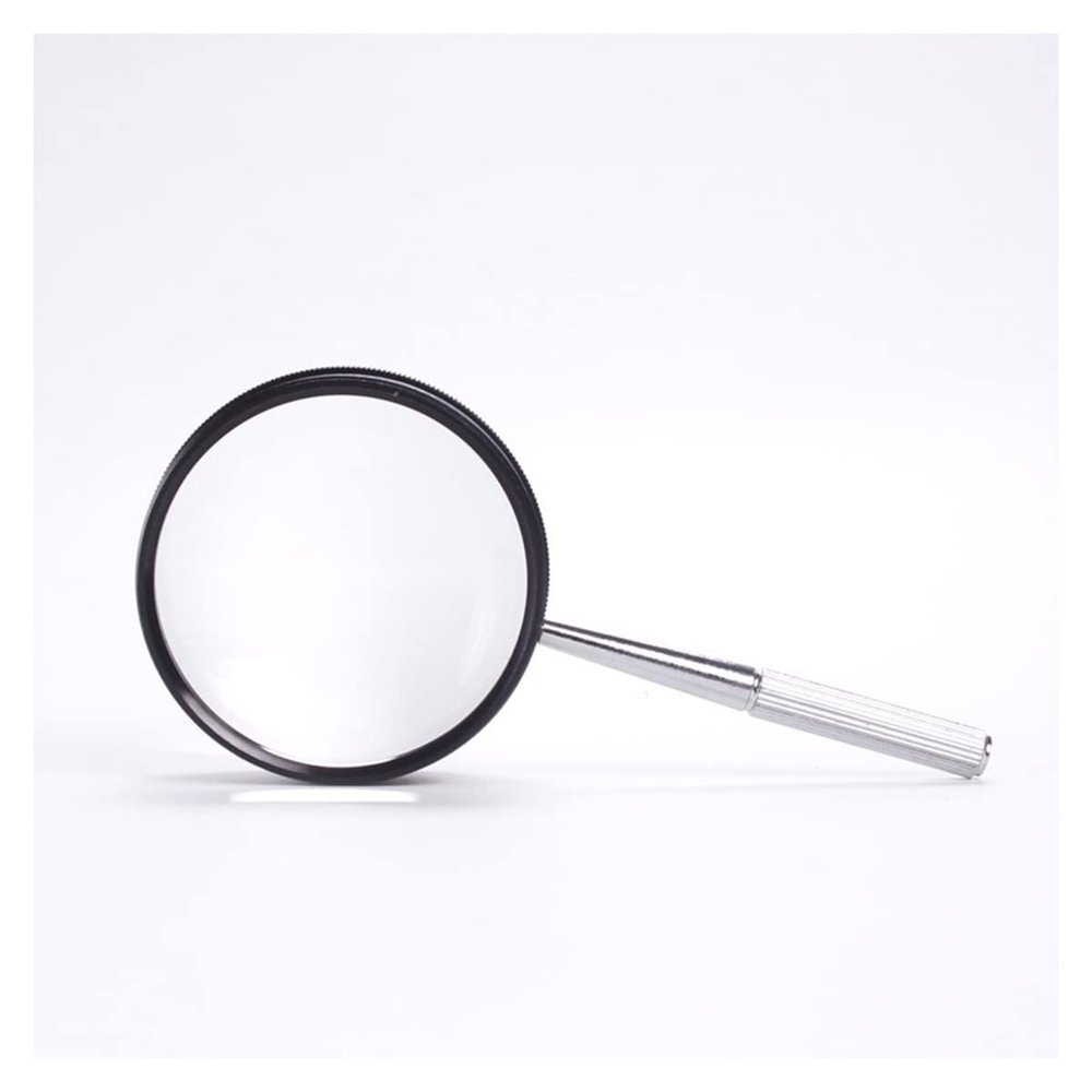 Lab Microscope Accessories 35 60mm Metal Pocket Handheld Magnifier for Reading Glasses Jewelry