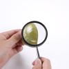 Lab Microscope Accessories 35 60mm Metal Pocket Handheld Magnifier for Reading Glasses Jewelry view 3