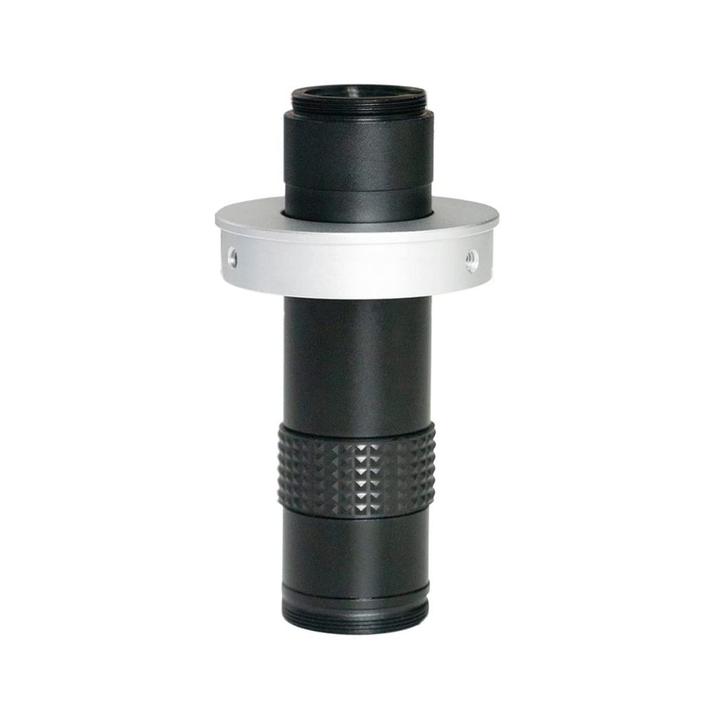 JOEBO Microscope Kit 13MP 1080P HDMI USB Industrial Video Microscope Camera 1X-130X Zoom C Mount Lens Remote Control for Digital Image Acquisition Microscope Lens Adapters(130X Lens 50MM)