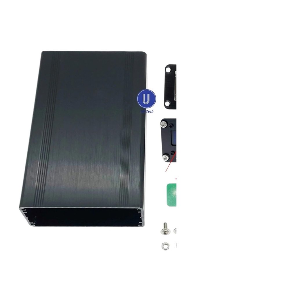 Machine And Kits 1.8-50MHz ATU100mini Automatic Antenna Tuner By 7x7 3.2Firmware Programmed OLED,DIY Tools(Shell2 UHF)