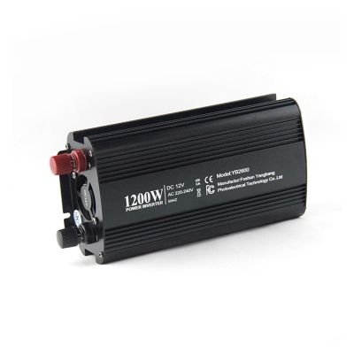 Power Inverter, 1200W (Peak) Car Power Inverter DC 12V to AC Converter, AC Socket and USB Car Charger Suitable for Cars, Homes, Laptops,for Home, RV