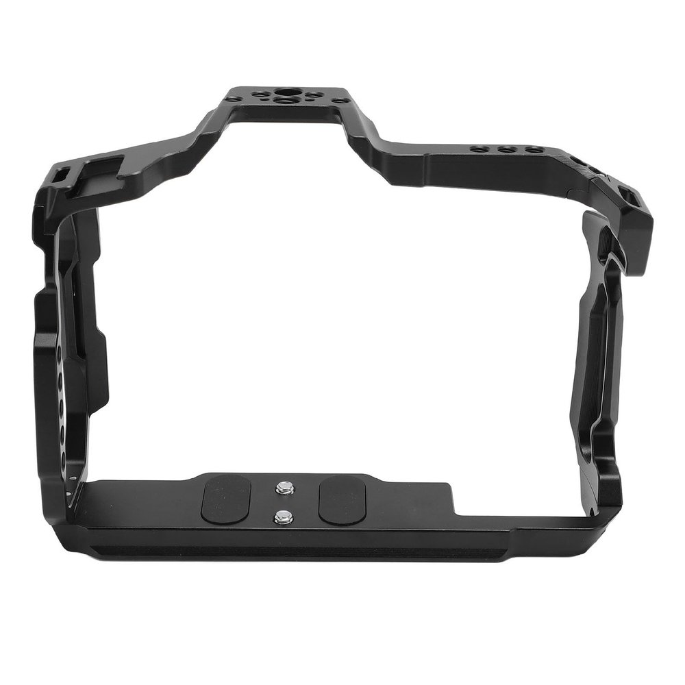 Camera Cage, Video Filmmaking Stabilizer Rig, Aluminium Alloy Extension Frame with Cold Shoe Mount, Camera Video Rig Cage Movie Making Kit for BMPCC 6KPro
