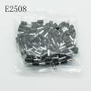 KOKYLEZN E2508 Tube Insulating terminals 2.5MM2 Insulated Cable Wire Connector Insulating Crimp Terminal Connector 100PCS/Pack(Black 100pcs) view 4