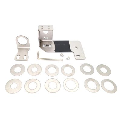 GOLOVENLD Car Radio Mounting Bracket Base Stainless Steel Accessories