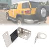 GOLOVENLD Car Radio Mounting Bracket Base Stainless Steel Accessories view 2
