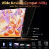 15.6''Portable Monitor for latop ,2K FHD 60HZ Laptop Monitor Screen,USB-C and HDMI Inputs, Ultra-Slim IPS Panel with HDR and Premium Smart Cover & Speakers for Laptop,PC,Phone,PS4/5,Switch,Mac,Xbox view 2